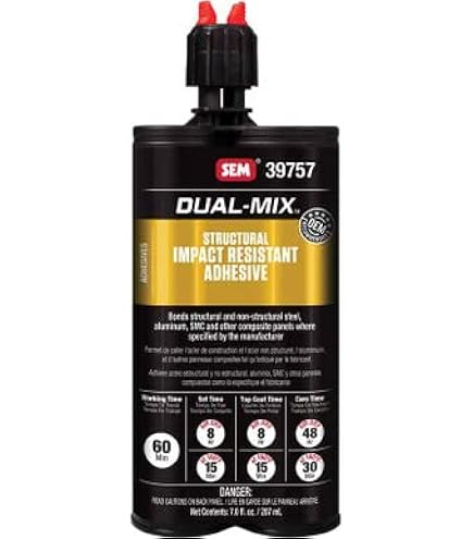 Amazon.com: SEM 39897 Dual-Mix Patch Panel Adhesive - 7 oz